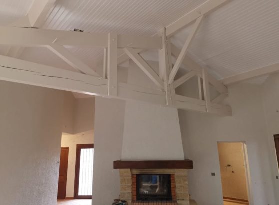 Peinture Interieure Maison en Renovation a Lacanau 12