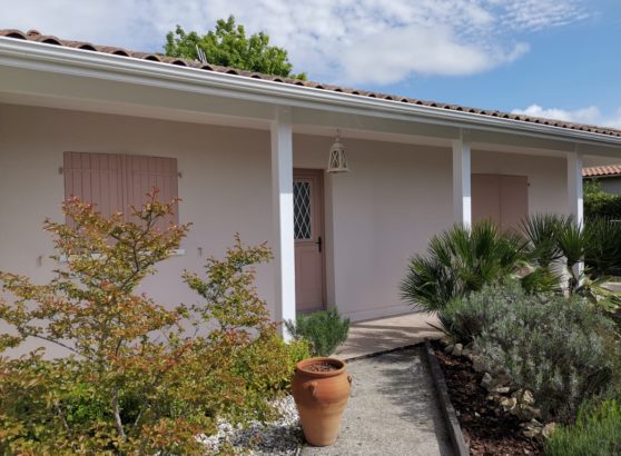 Ravalement Facade dune Villa a Gujan Mestras 4
