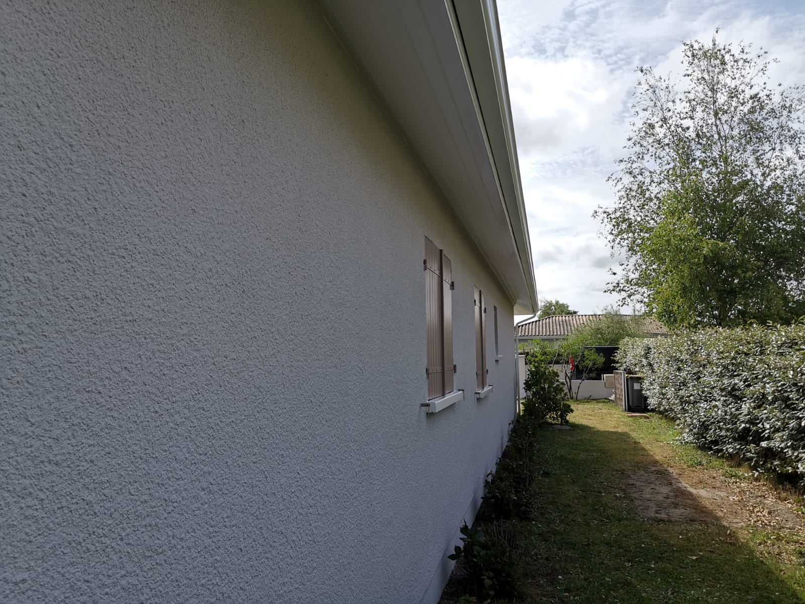 Ravalement Facade dune Villa a Gujan Mestras 5