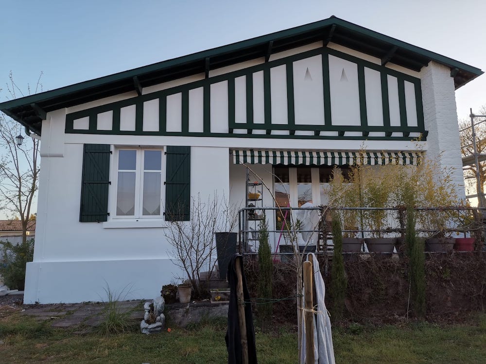 Ravalement Facade dune Maison a Andernos 2