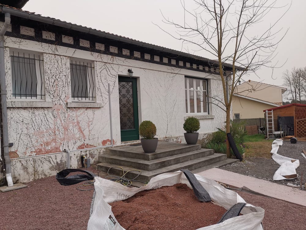 Ravalement Facade dune Maison a Andernos 6